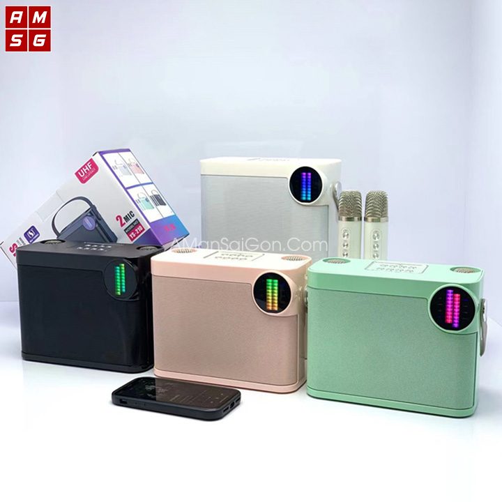 LOA KARAOKE YS210 2 MÍC