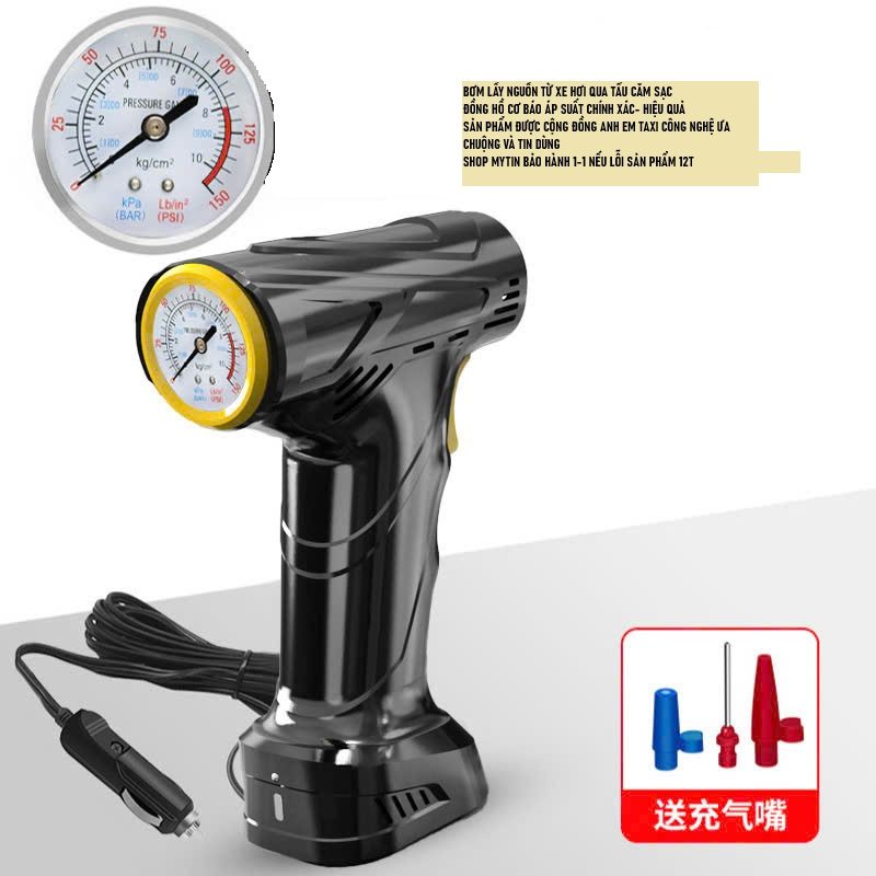 MÁY BƠM LỐP OTO XE MÁY CẦM TAY ST-5007 CẮM DÂY 3 MÁY BƠM LỐP OTO XE MÁY CẦM TAY ST-5007 CẮM DÂY - Ảnh 3