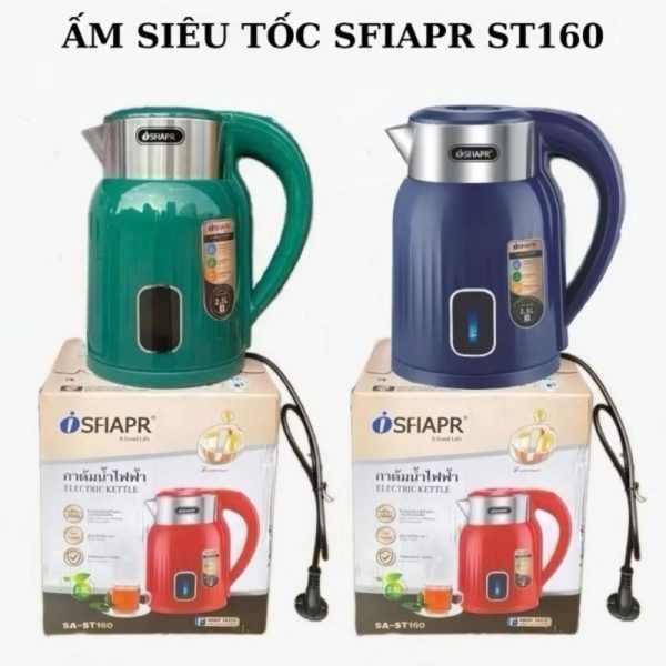 ẤM ĐUN SHRAP ST-160 DUNG TÍCH 2.5L