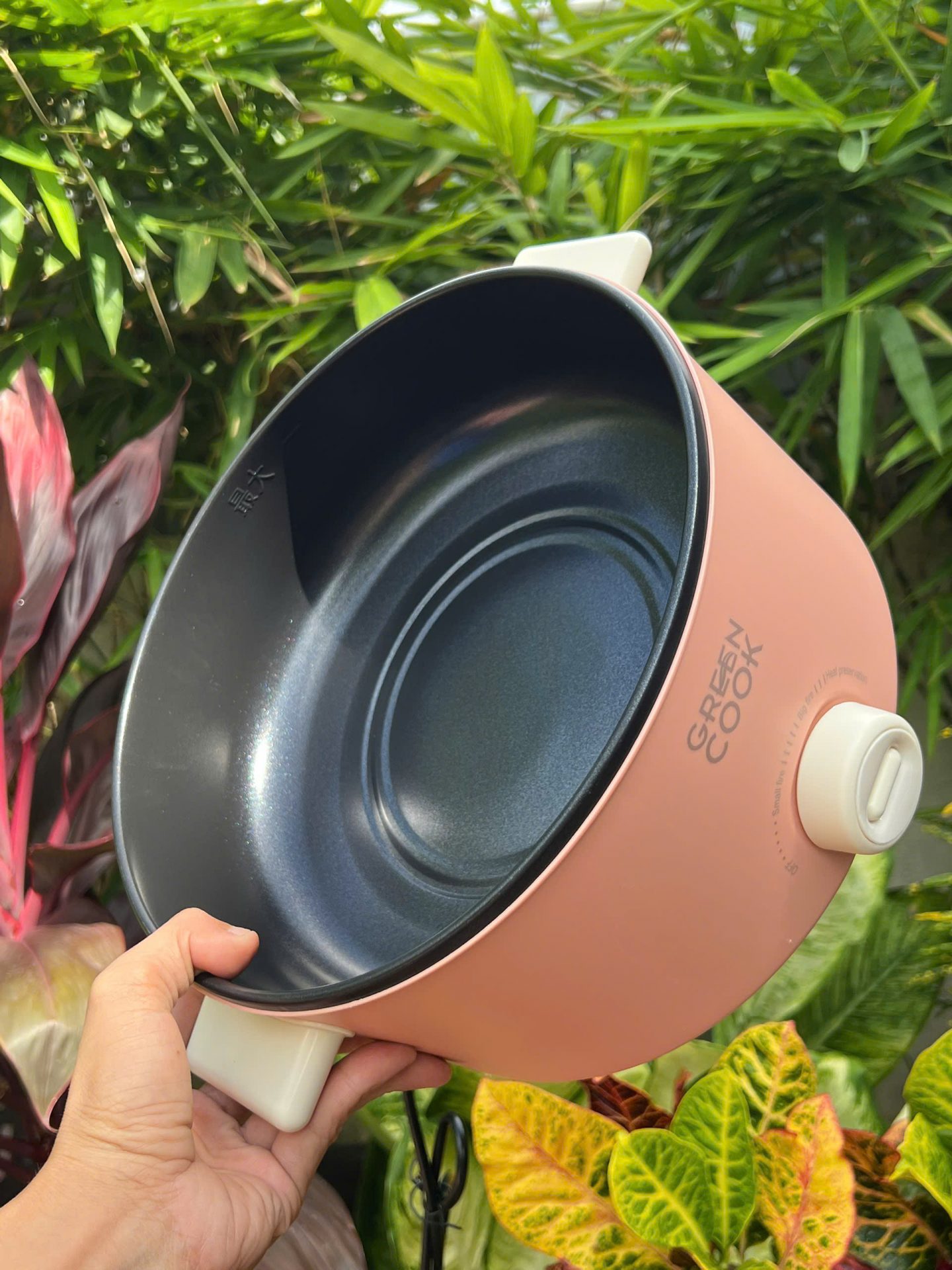 NỒI LẪU ĐIỆN GREEN COOK 4L CHÍNH HÃNG 2 NỒI LẪU ĐIỆN GREEN COOK 4L CHÍNH HÃNG - Ảnh 2