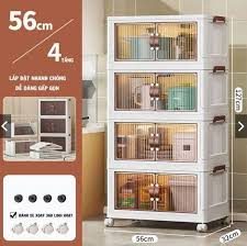 TỦ XẾP GỌN KIOTO 4 TẦNG