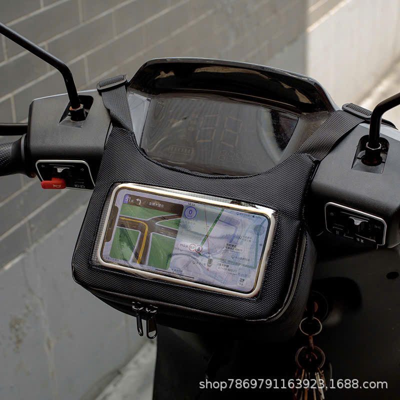 TÚI ĐỰNG ĐIỆN THOẠI TREO ĐẦU XE 2 BÁNH