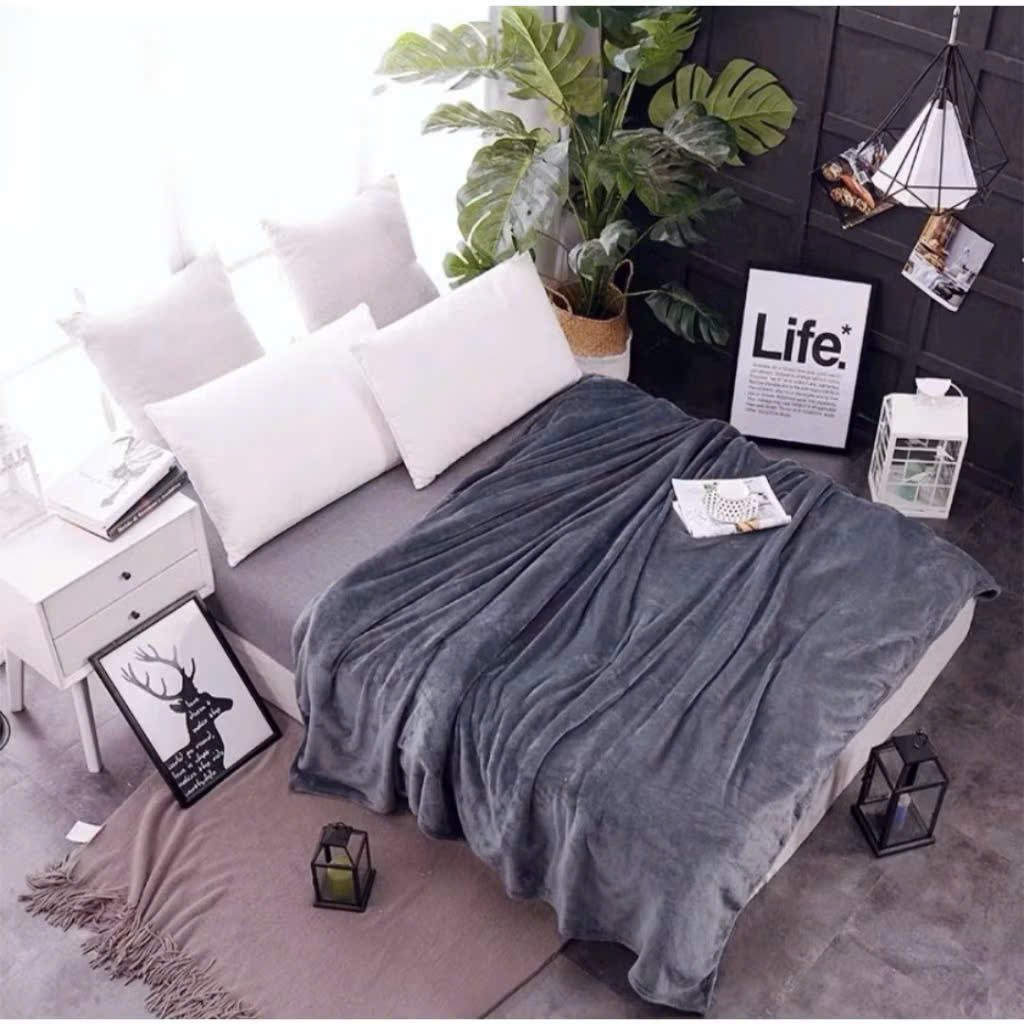 CHĂN TUYẾT LÔNG THỎ NHẬP KHẨU 2M*2.3M 3 CHĂN TUYẾT LÔNG THỎ NHẬP KHẨU 2M*2.3M - Ảnh 3