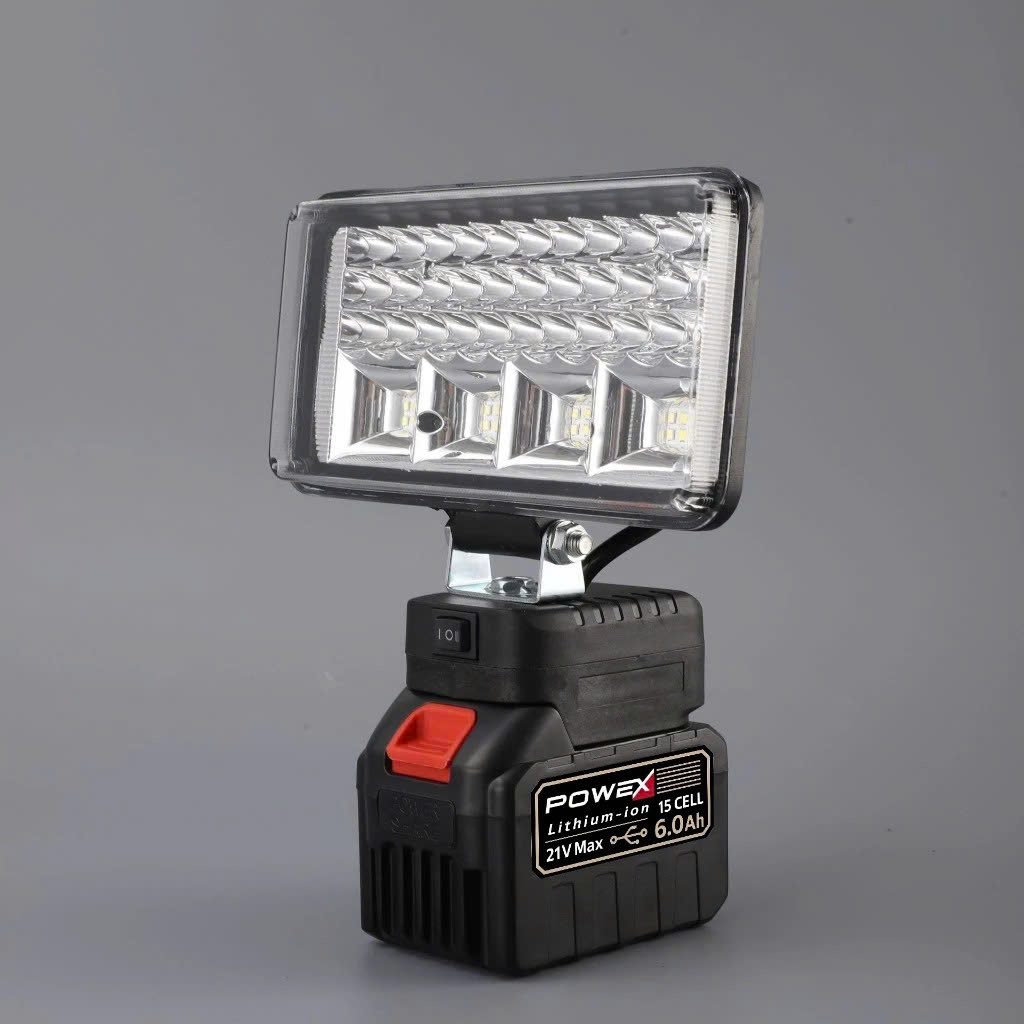 BỘ ĐÈN  PHA 57 LED CÔNG SUẤT 85W -PIIN 10 SELL