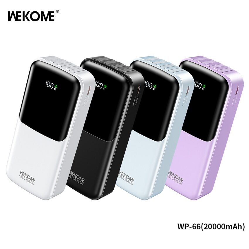 SẠC DỰ PHÒNG WEKOME WP-66 .20.000MAH