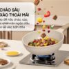 CHẢO CHỐNG DÍNH SÂU LÒNG CÁN GỖ 22CM 4 1 1 4