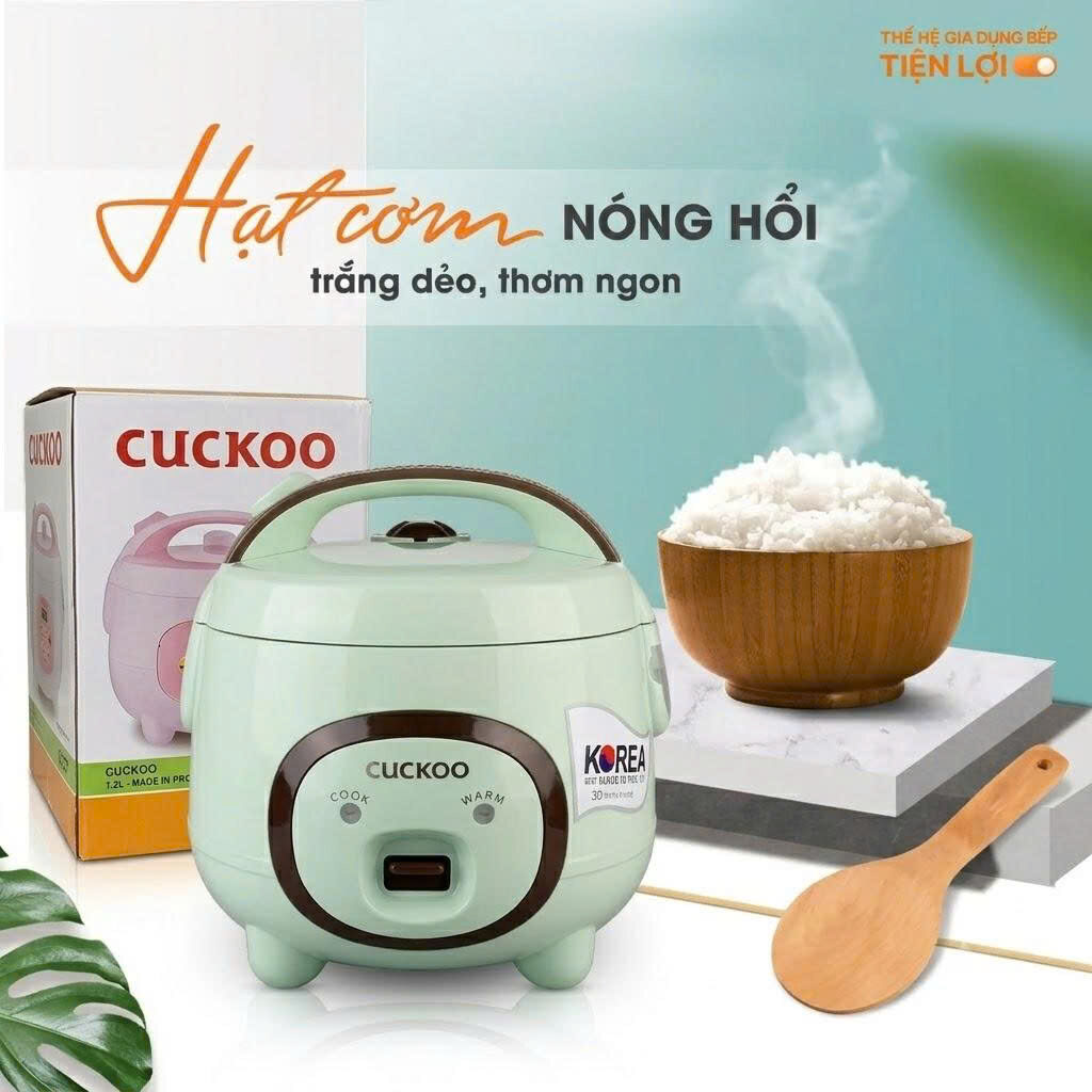 NỒI CƠM ĐIỆN GUCKOO GK-182 1.0L NẮP GÀI 2 NỒI CƠM ĐIỆN GUCKOO GK-182 1.0L NẮP GÀI - Ảnh 2