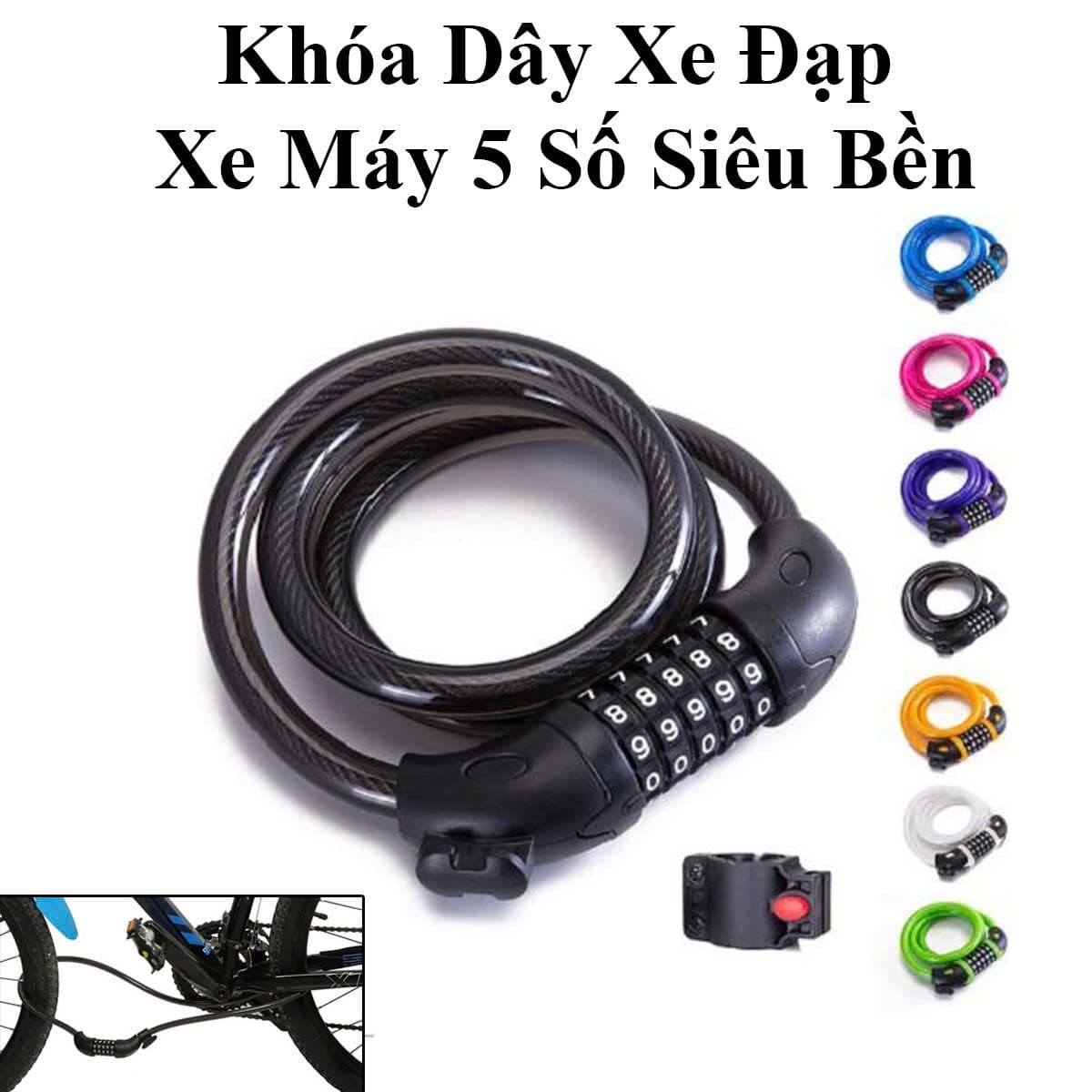 KHÓA DÂY CHÔNG TRỘM 5 SỐ