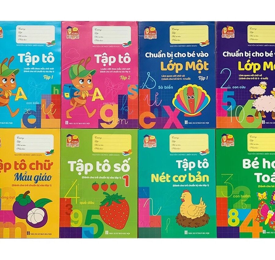 BỘ 8 QUYỂN SÁCH CHO BÉ VÀO LỚP 1 2 BỘ 8 QUYỂN SÁCH CHO BÉ VÀO LỚP 1 - Ảnh 2