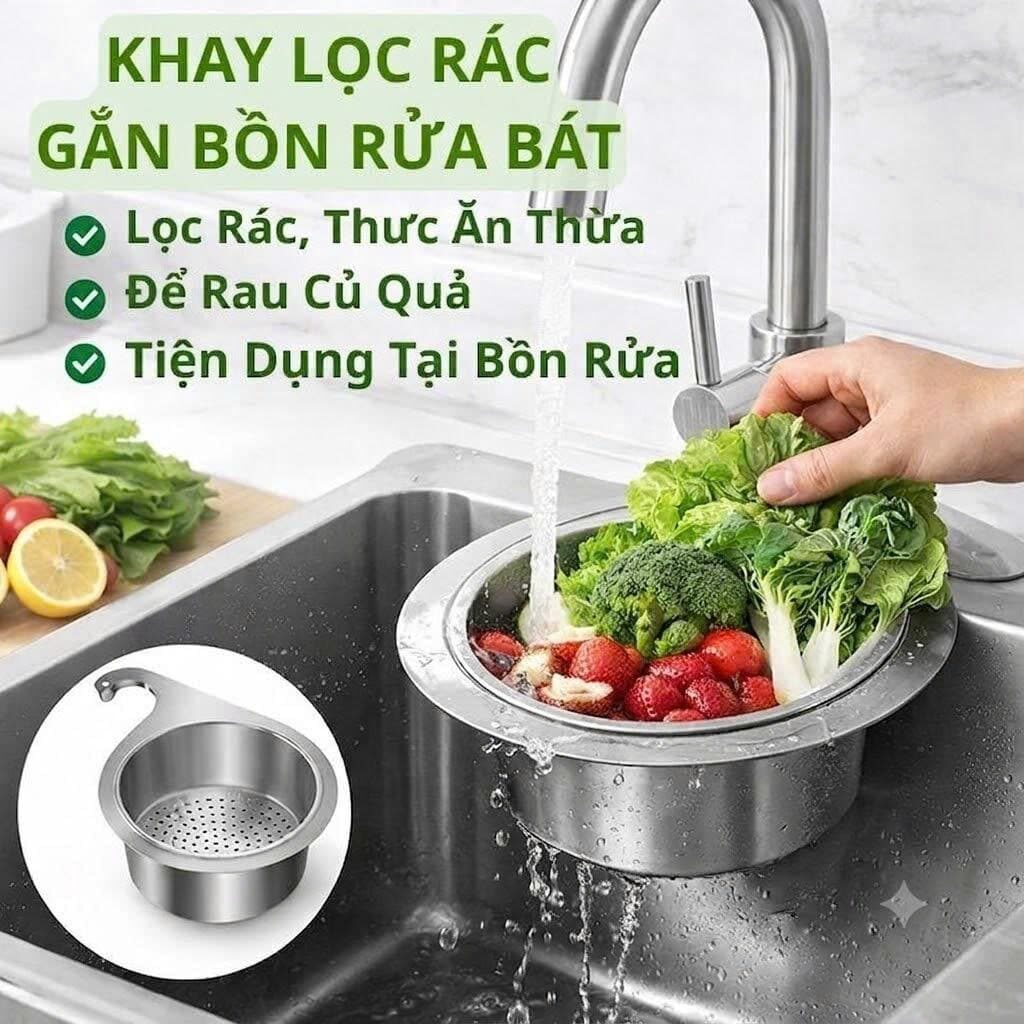 GIỎ LỌC RÁC HÌNH THIÊN NGA BỒN RỬA CHÉN 1 GIỎ LỌC RÁC HÌNH THIÊN NGA BỒN RỬA CHÉN