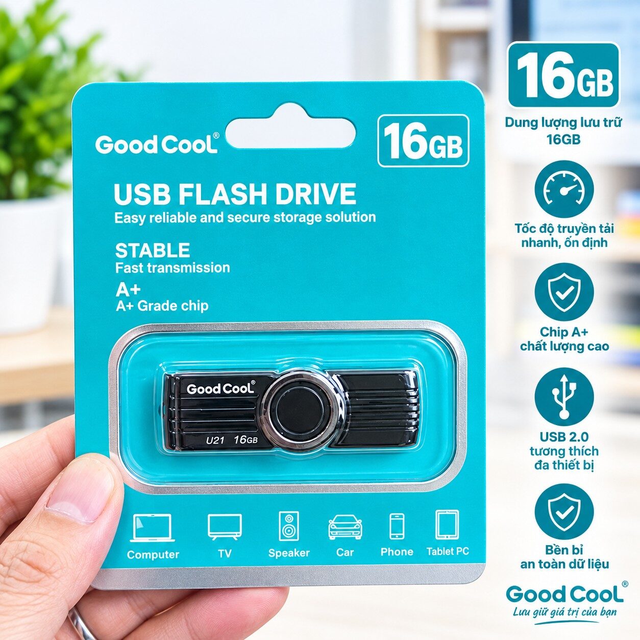 USB LƯU TRỮ GOOD COOL 2G/4G/8G/16G/32G/64G 5 USB LƯU TRỮ GOOD COOL 2G/4G/8G/16G/32G/64G - Ảnh 5