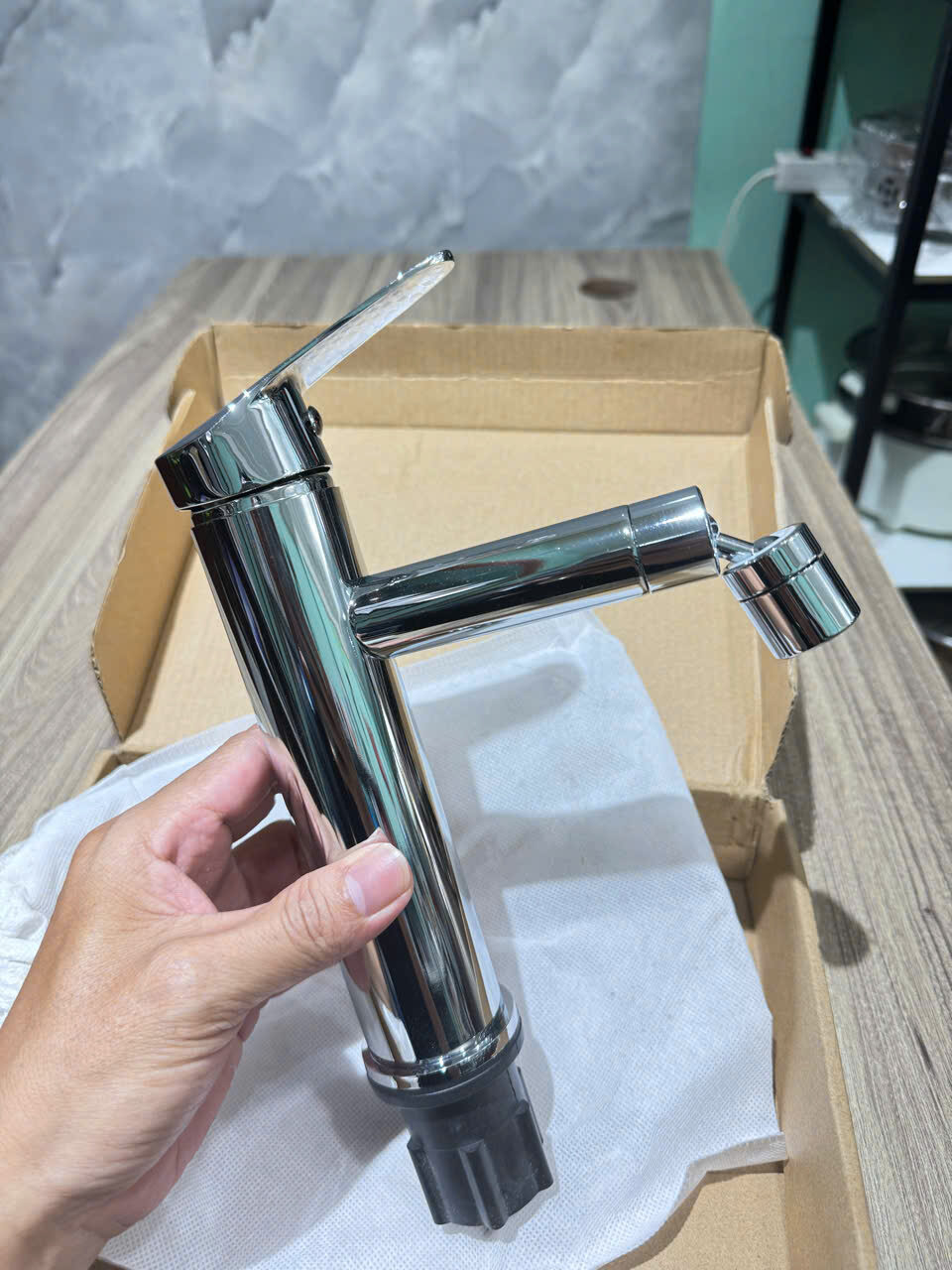 VÒI RỬA MẶT NÓNG LẠNH INOX 360 3 VÒI RỬA MẶT NÓNG LẠNH INOX 360 - Ảnh 3
