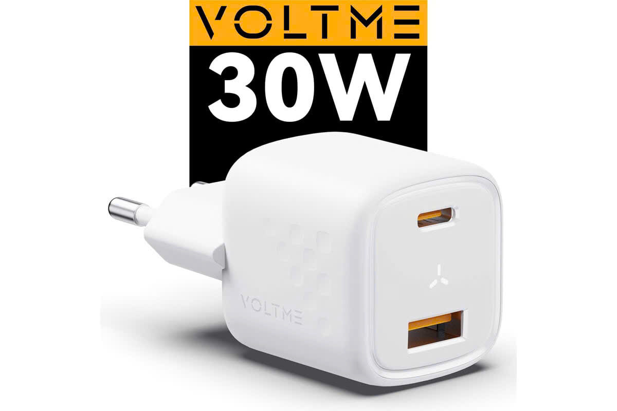 CỐC SẠC VOLTME 2 CỔNG 30W