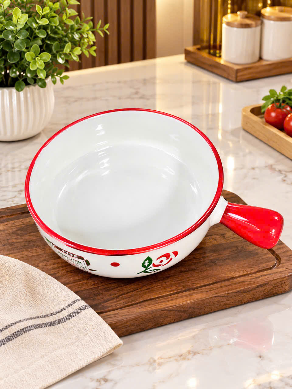TÔ SỨ ĂN DẶM CÓ TAY CẦM R1620