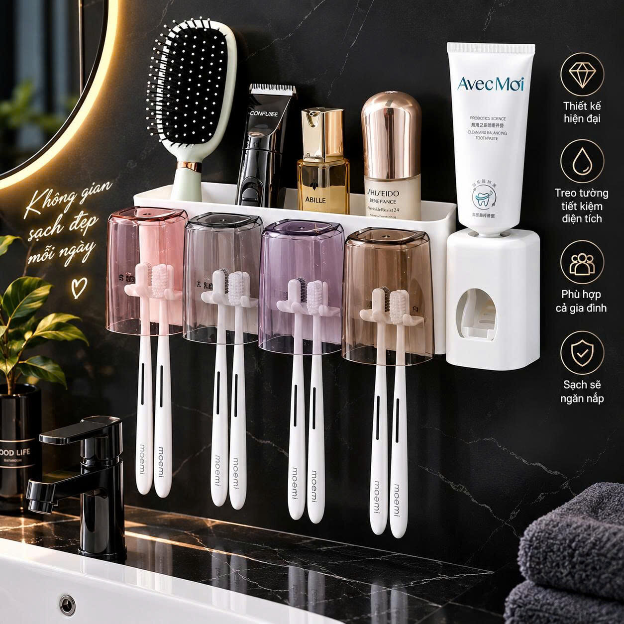 DỤNG CỤ LẤY KEM ĐĂNH RĂNG KÈM 4 CỐC 1 DỤNG CỤ LẤY KEM ĐĂNH RĂNG KÈM 4 CỐC