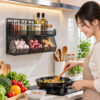 KỆ SẮT LƯỚI DÁN TƯỜNG 2 TẦNG 4 NGĂN 5 2 150 x 200 104