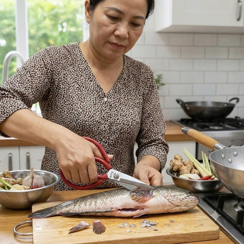KÉO ĐẠI CÁN ĐỎ HONGHA 4 KÉO ĐẠI CÁN ĐỎ HONGHA - Ảnh 4