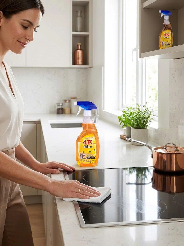 NƯỚC LAU BẾP 4K 500ML 2 NƯỚC LAU BẾP 4K 500ML - Ảnh 2