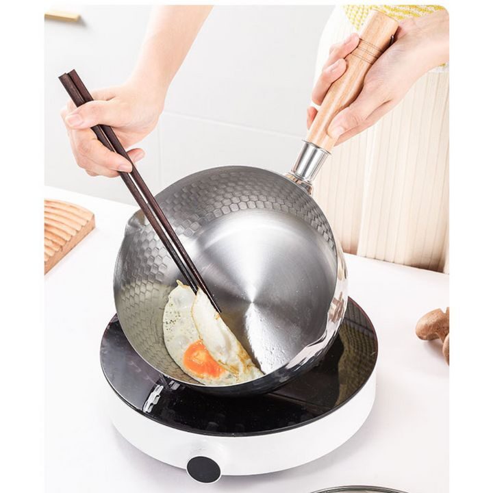 CHẢO HAMMER 20CM CÁN GỖ 3 CHẢO HAMMER 20CM CÁN GỖ - Ảnh 3
