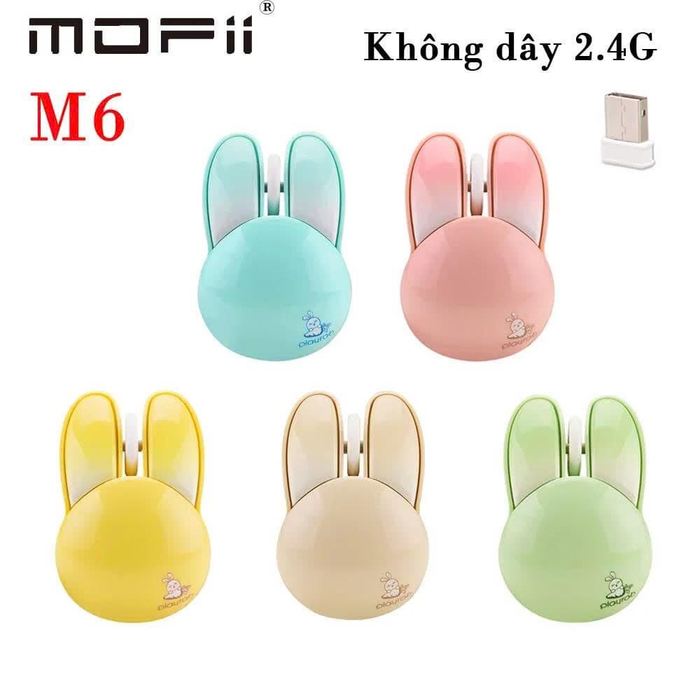 CHUỘT KHÔNG DÂY MOFII M6 TAI THỎ