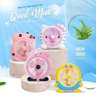 QUẠT ĐỂ BÀN HÌNH THÚ NGUỒN 220V