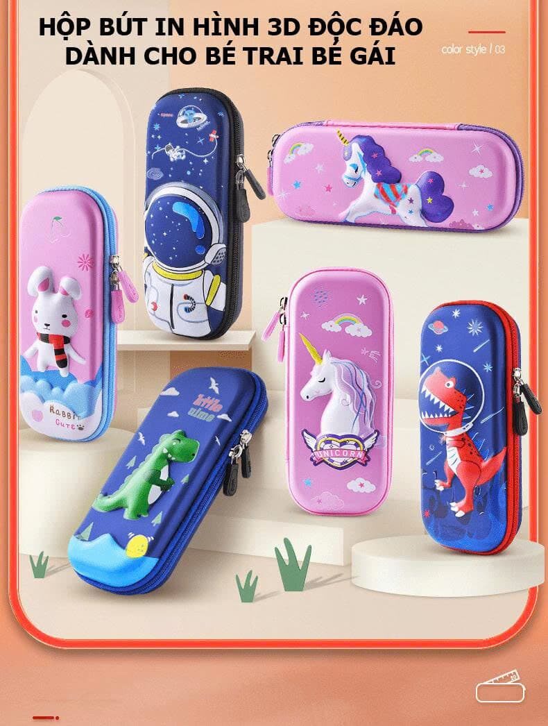 HỘP BÚT 3D CHỐNG THẤM KUTE