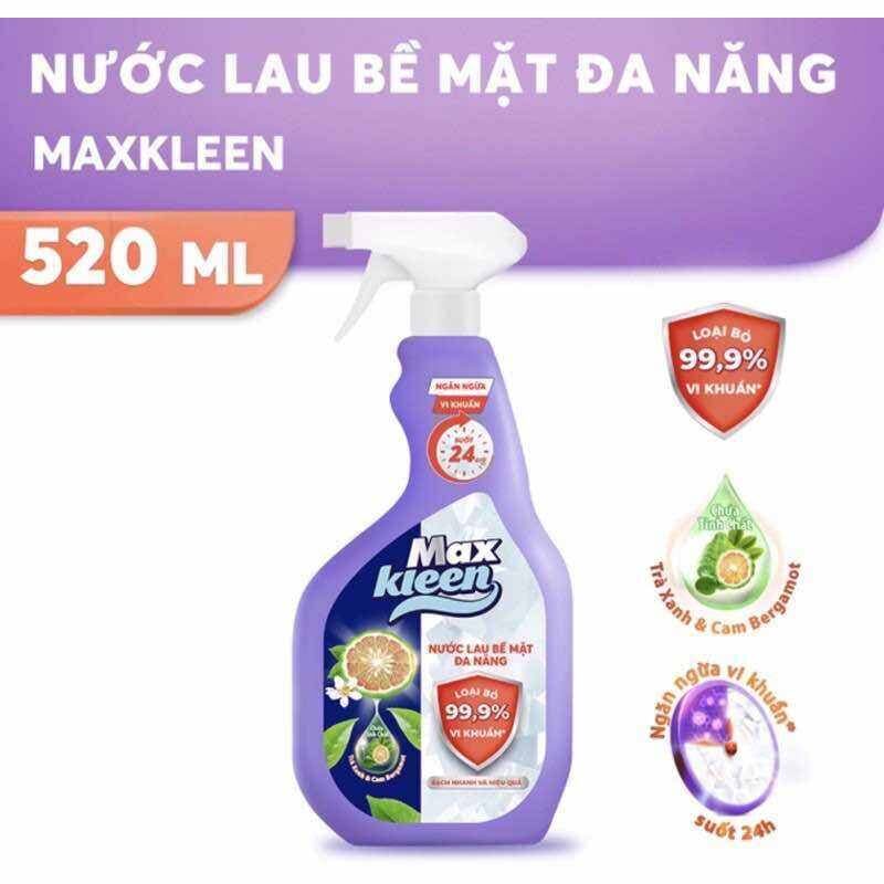 NƯỚC LAU BẾP & ĐA NĂNG MAXKLEEN 500ML