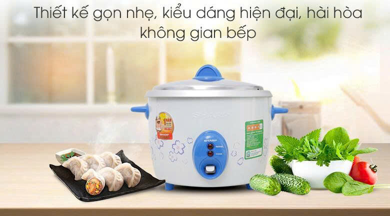 NỒI CƠM ĐIỆN SHARP NẮP RỜI 1.0L 3 NỒI CƠM ĐIỆN SHARP NẮP RỜI 1.0L - Ảnh 3
