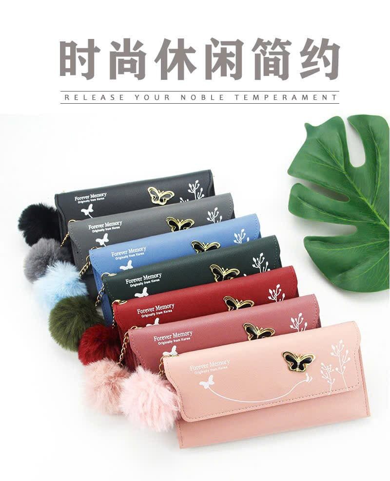 VÍ NỮ HÀN QUỐC CẦM TAY (DẠNG DÀI)