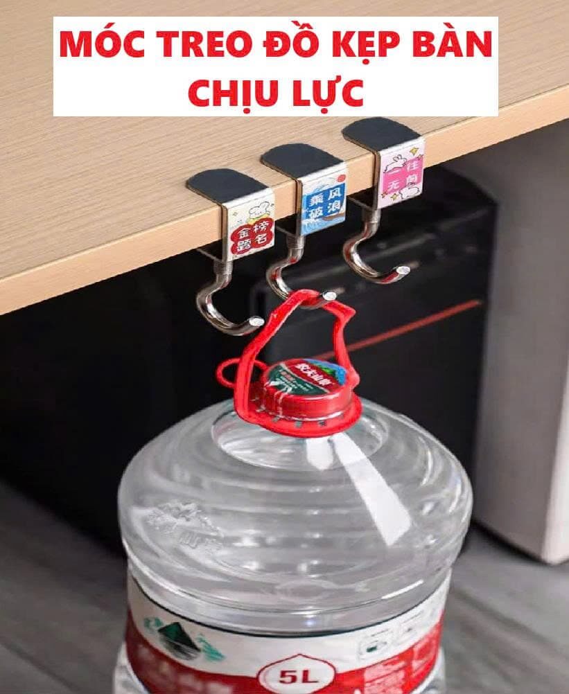 MÓC TREO ĐỒ KẸP BÀN CHỊU LỰC