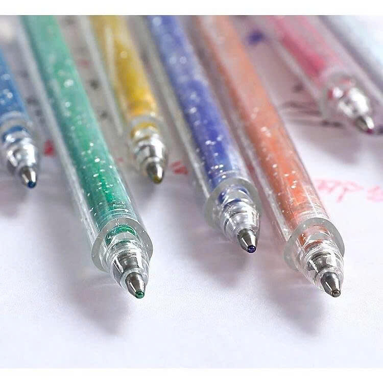 HỘP 8 BÚT GEL NHŨ KIM TUYẾN 4 HỘP 8 BÚT GEL NHŨ KIM TUYẾN - Ảnh 4