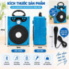 LOA BLUETOOTH P88 CÓ MICRO HÁT KARAOKE 4 3 59