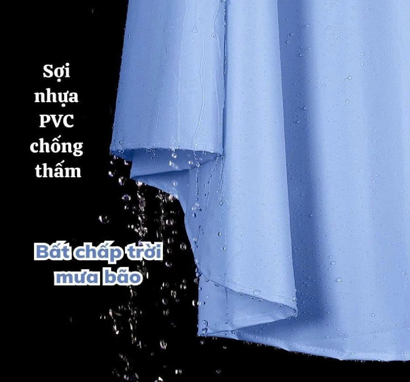 ÁO MƯA TRONG SUỐT CHO MẸ VÀ BÉ 3 ÁO MƯA TRONG SUỐT CHO MẸ VÀ BÉ - Ảnh 3