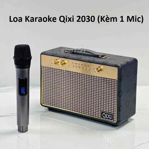 LOA KARAOKE QIXI 2030 1 MÍC 2 LOA KARAOKE QIXI 2030 1 MÍC - Ảnh 2