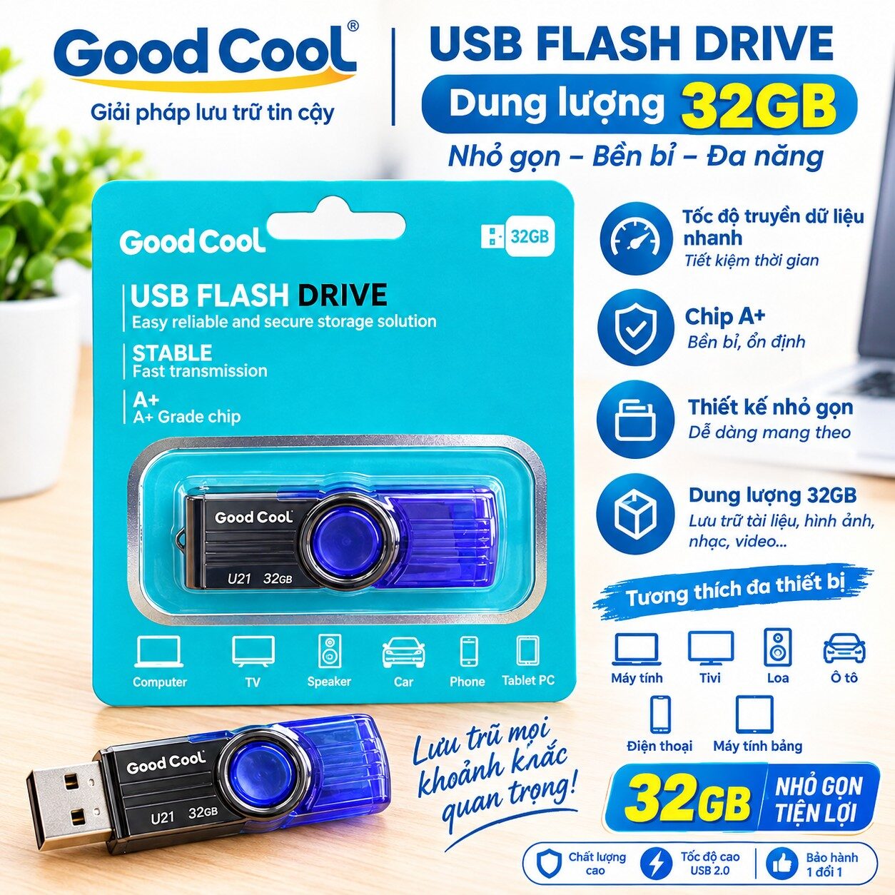 USB LƯU TRỮ GOOD COOL 2G/4G/8G/16G/32G/64G 6 USB LƯU TRỮ GOOD COOL 2G/4G/8G/16G/32G/64G - Ảnh 6