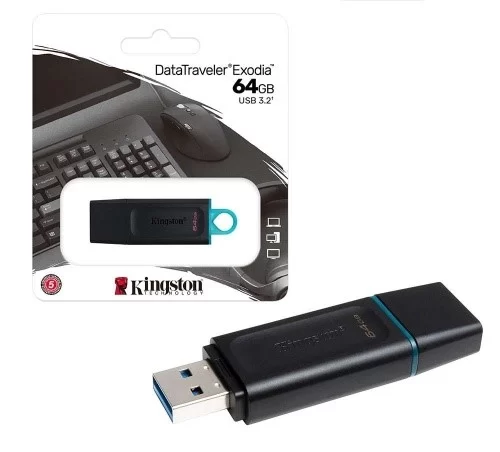 USB KINGSTON 64G 3.2 DTX