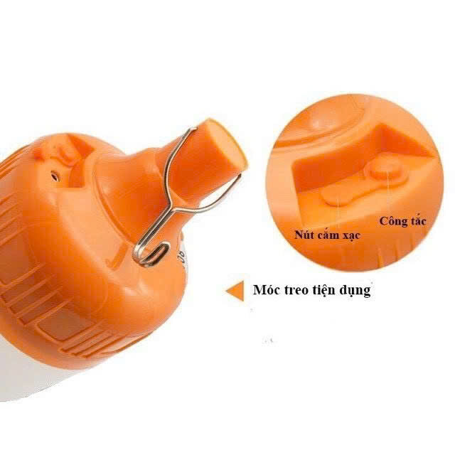 BÓNG ĐÈN CAM SẠC TÍCH ĐIỆN 200W CÓ MÓC TREO 4 BÓNG ĐÈN CAM SẠC TÍCH ĐIỆN 200W CÓ MÓC TREO - Ảnh 4
