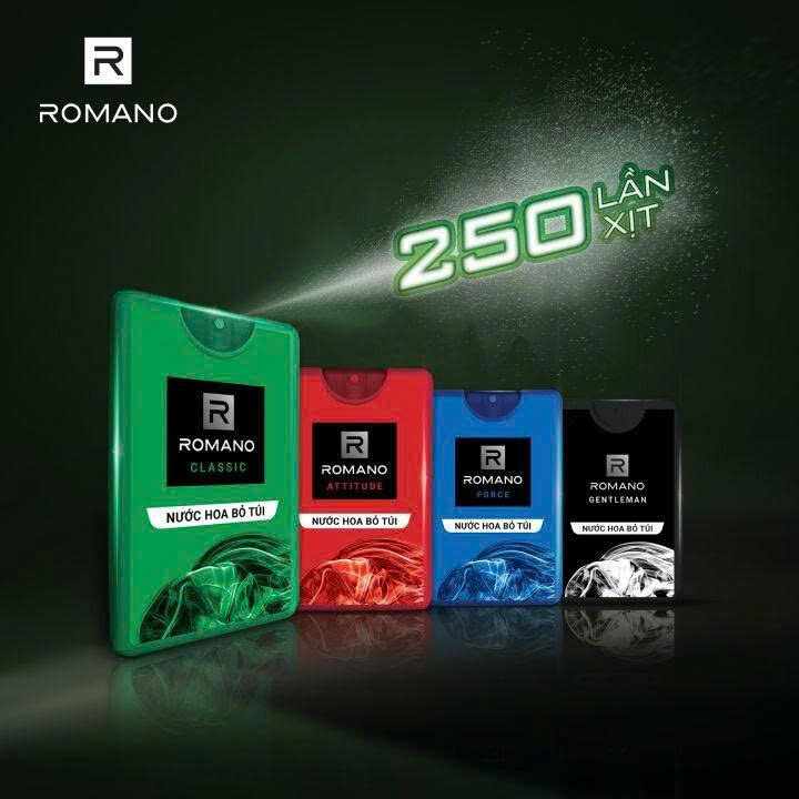 NƯỚC HOA MINI BỎ TÚI ROMANO 18ML 3 NƯỚC HOA MINI BỎ TÚI ROMANO 18ML - Ảnh 3
