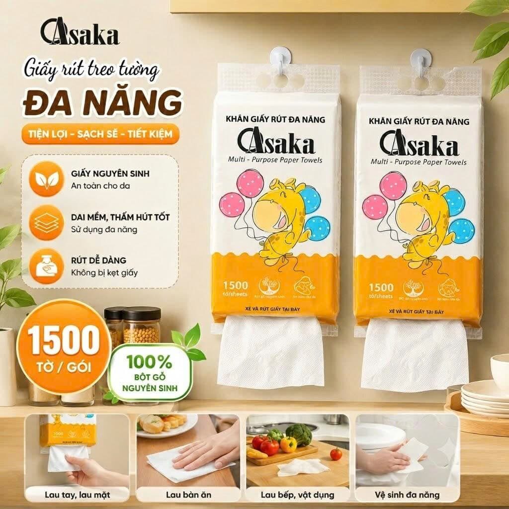 GIẤY RÚT TREO TƯỜNG OSAKA 1500 TỜ