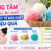 BÔNG TẮM LƯỚI DÀI/ TRÒN CÓ DÂY TREO 4 4 240
