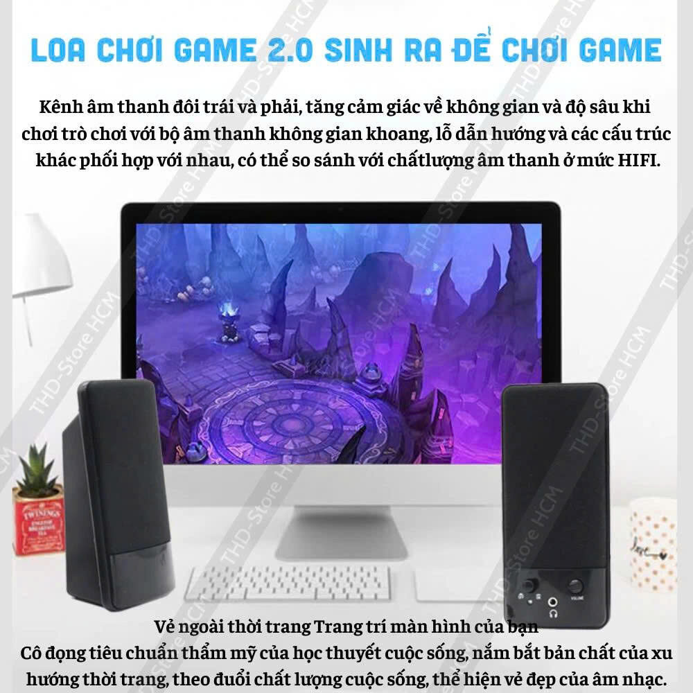 LOA VI TÍNH 2.0 GENIUS S110 3 LOA VI TÍNH 2.0 GENIUS S110 - Ảnh 3