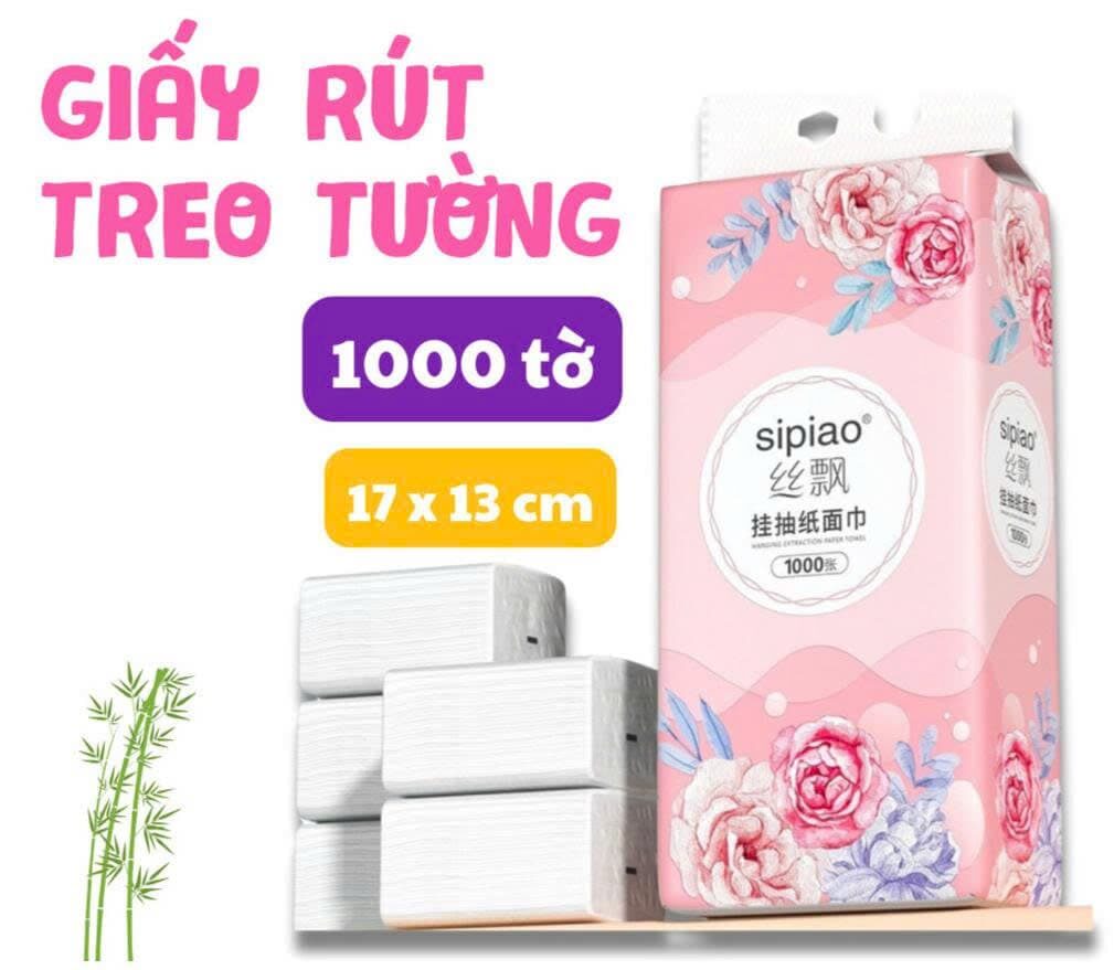 GIẤY RÚT TREO TƯỜNG SIPIAO HOA HỒNG