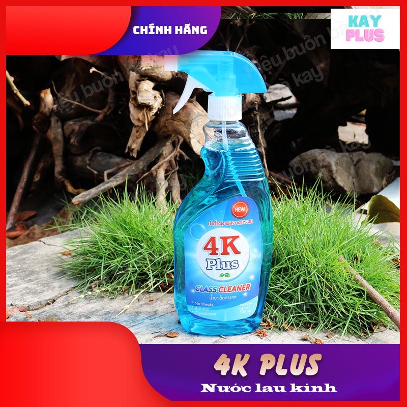 CHAI NƯỚC LAU KÍNH 4K 500ML