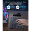 COMBO PHÍM CHUỘT BLUETOOTH 5.0 CHO MTB/IP/ IPAD 7 4 40