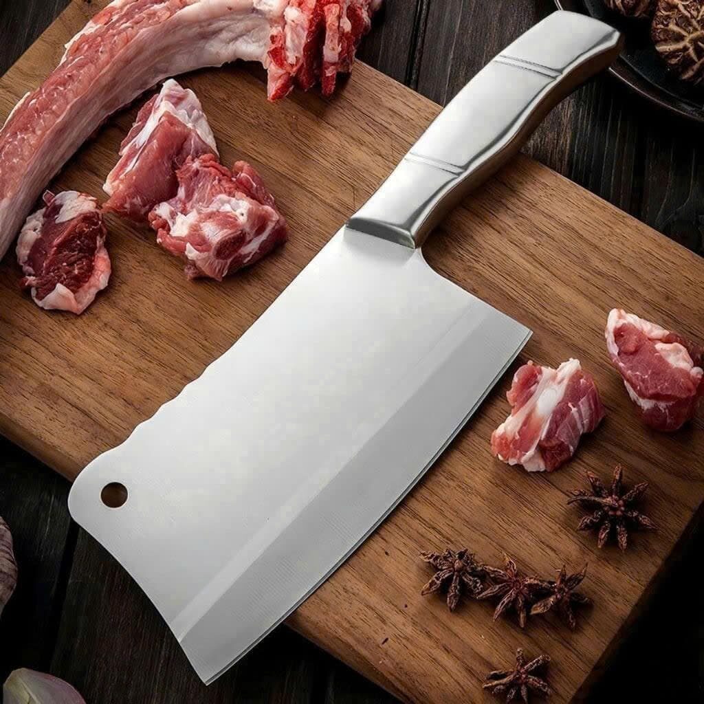 DAO CHẶT XƯƠNG INOX 30CM 4 DAO CHẶT XƯƠNG INOX 30CM - Ảnh 4