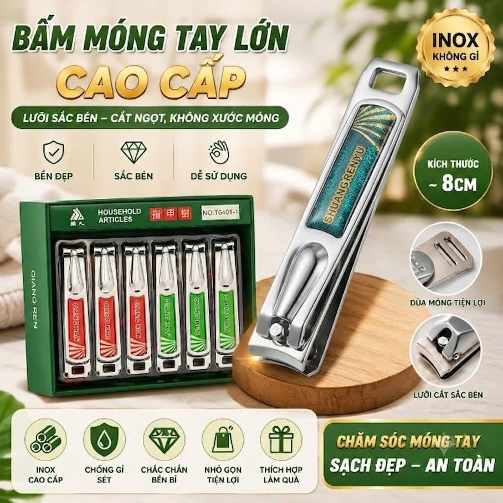 DỤNG CỤ BẤM MÓNG TAY LỚN S8401