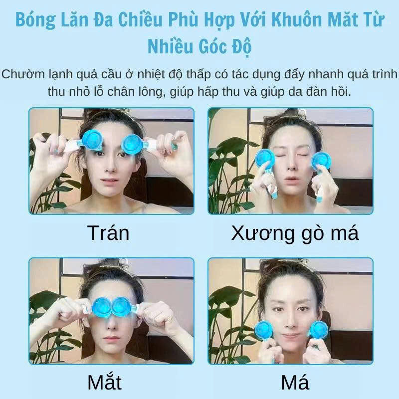 QUẢ CẦU LẠNH MASSAGE MẶT 3 QUẢ CẦU LẠNH MASSAGE MẶT - Ảnh 3