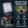 ĐÈN LED 16 BÓNG XÀI PIN MÁY KHOAN 7 4 69