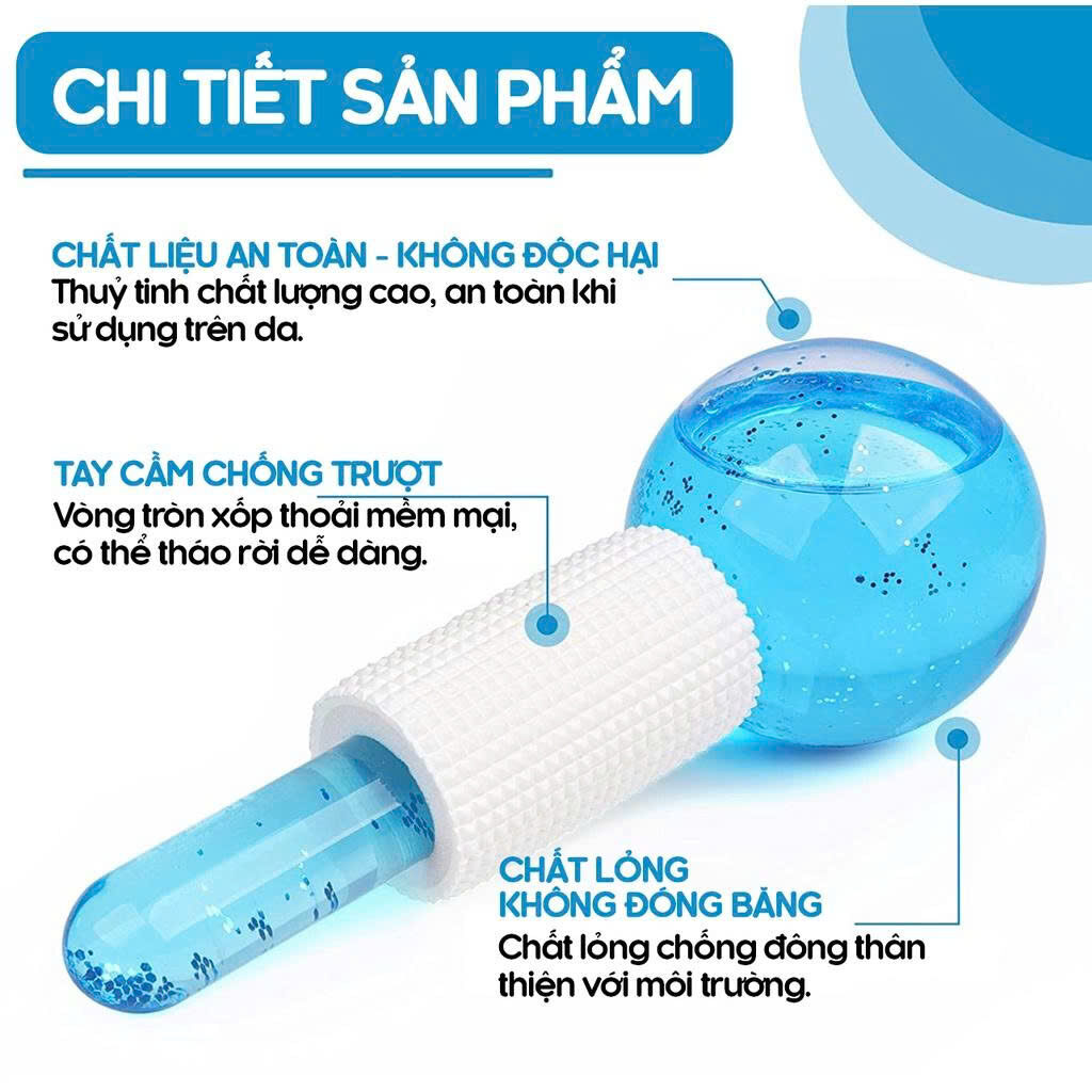 QUẢ CẦU LẠNH MASSAGE MẶT 2 QUẢ CẦU LẠNH MASSAGE MẶT - Ảnh 2