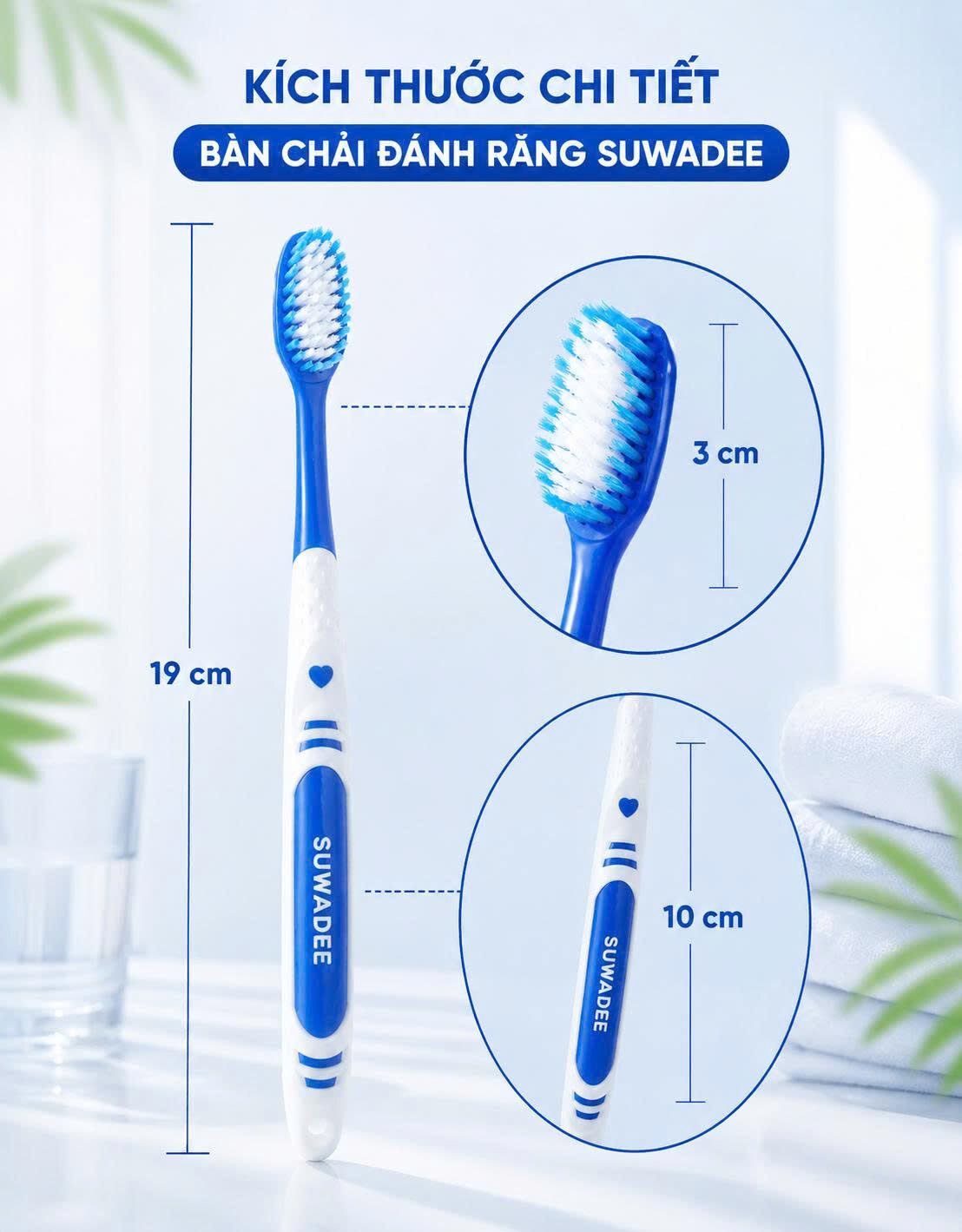 BÀN CHẢI ĐÁNH RĂNG THÁI SUWADEE 2 BÀN CHẢI ĐÁNH RĂNG THÁI SUWADEE - Ảnh 2